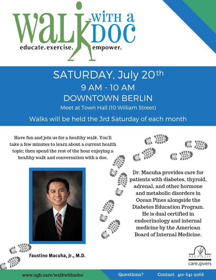 Walk with a Doc Berlin MD Events